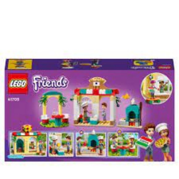 NWT LEGO FRIENDS HEARTLAKE CITY PIZZERIA 41705 144 PIECES AGES 5+ - Picture 5 of 9